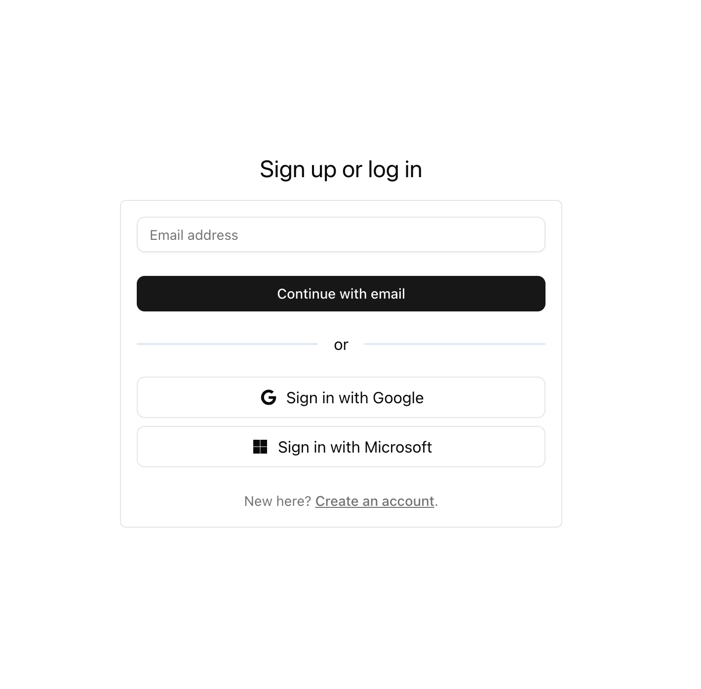 Branded Hosted Login & Signup